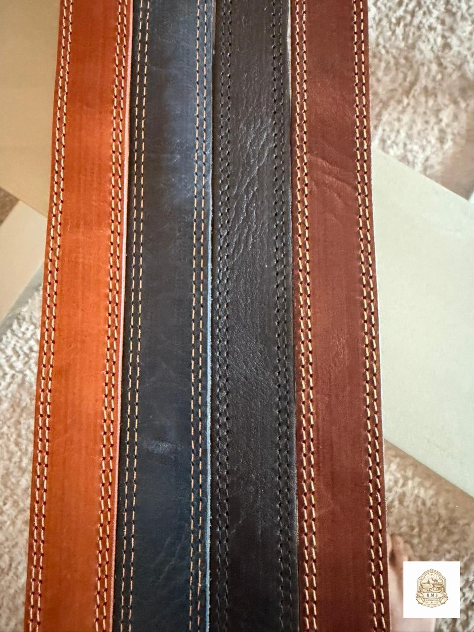 Moroccan Leather Belt – Handmade Classic Full Grain | Haytato