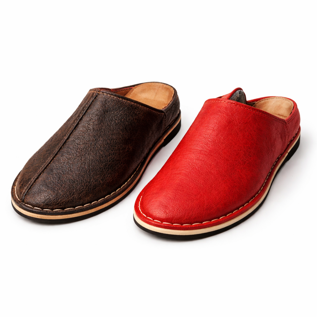 Moroccan Leather Babouches – Handmade in Marrakech
